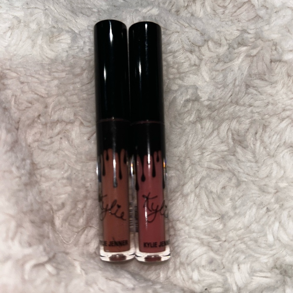 Kylie Cosmetics Lip gloss Candy K matte & Charm Velvet .83 oz kit set